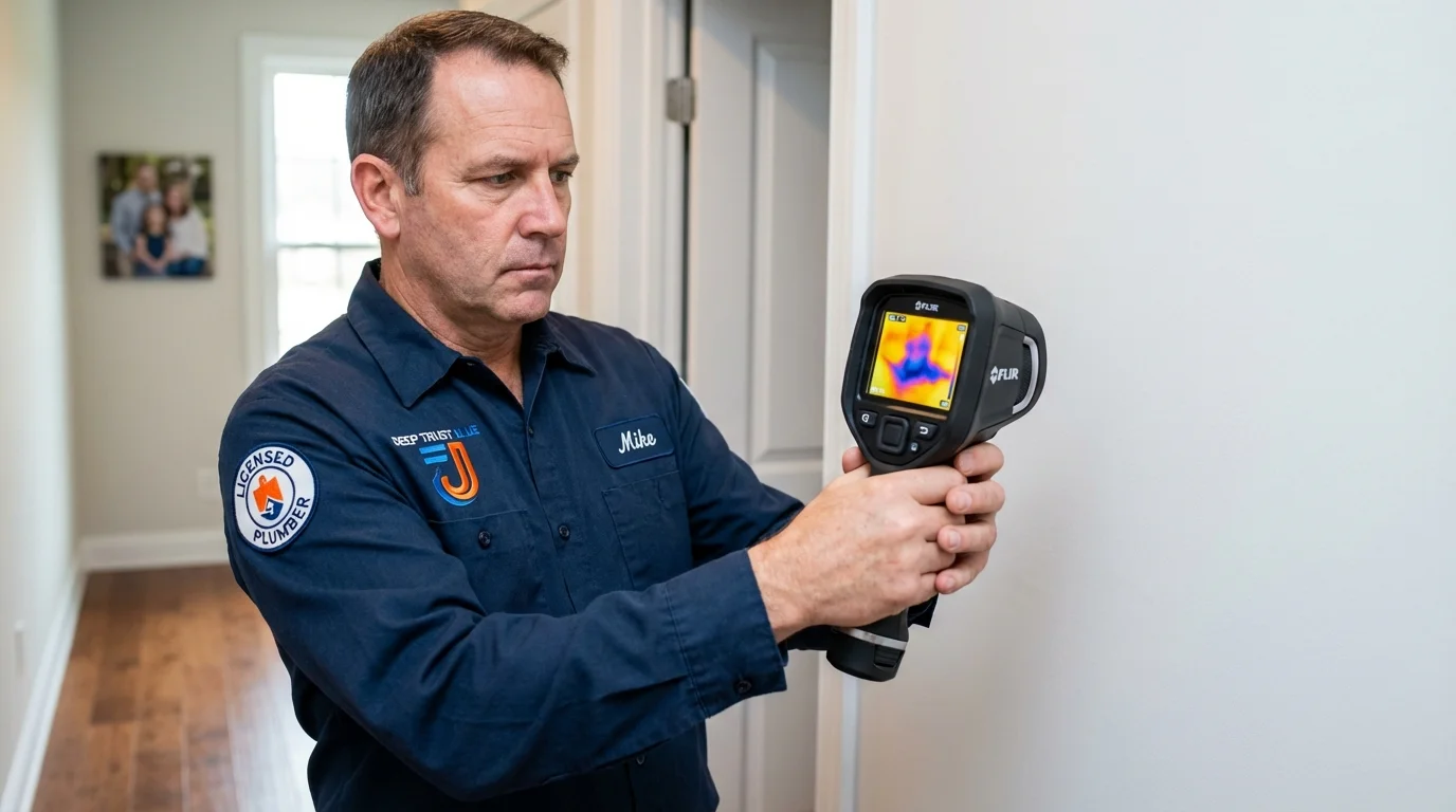 Thermal imaging leak detection by Johns Plumbing LLC in Maple Plain